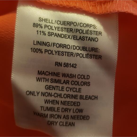 London Times Melon V-neck Fit and flare dress size 6 - Picture 5 of 5